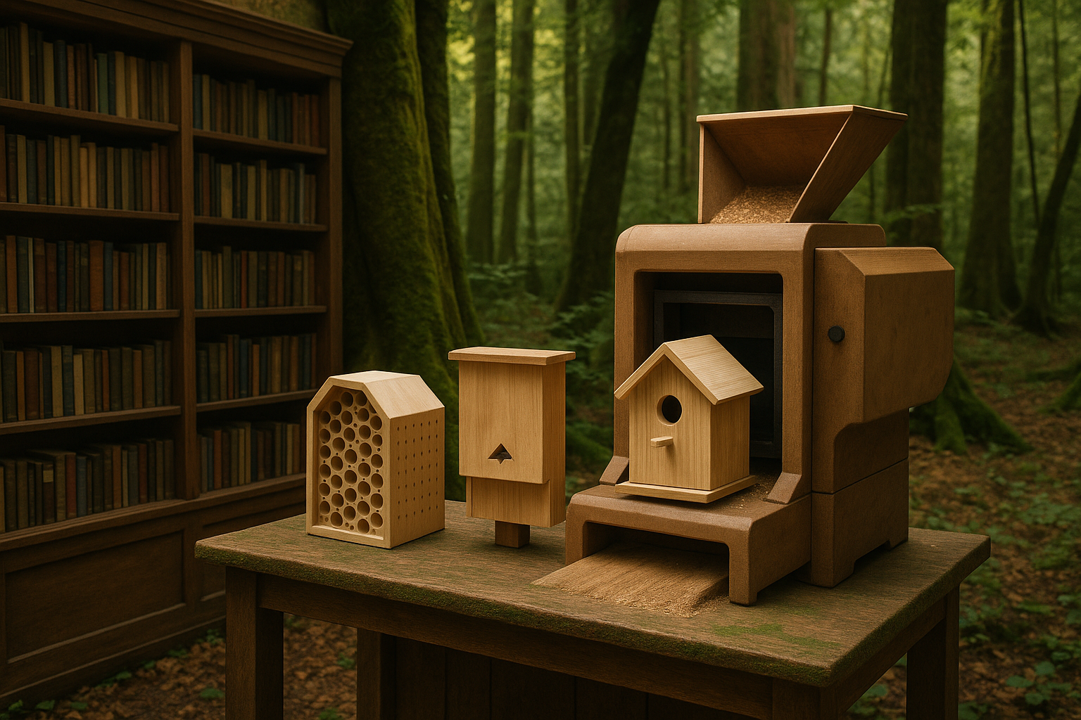 3D‑Printed Sanctuaries 🐝🦇