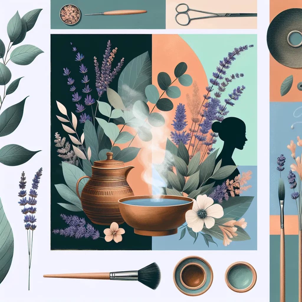 Creating a DIY Eucalyptus and Lavender Steam Inhalation for Congestion