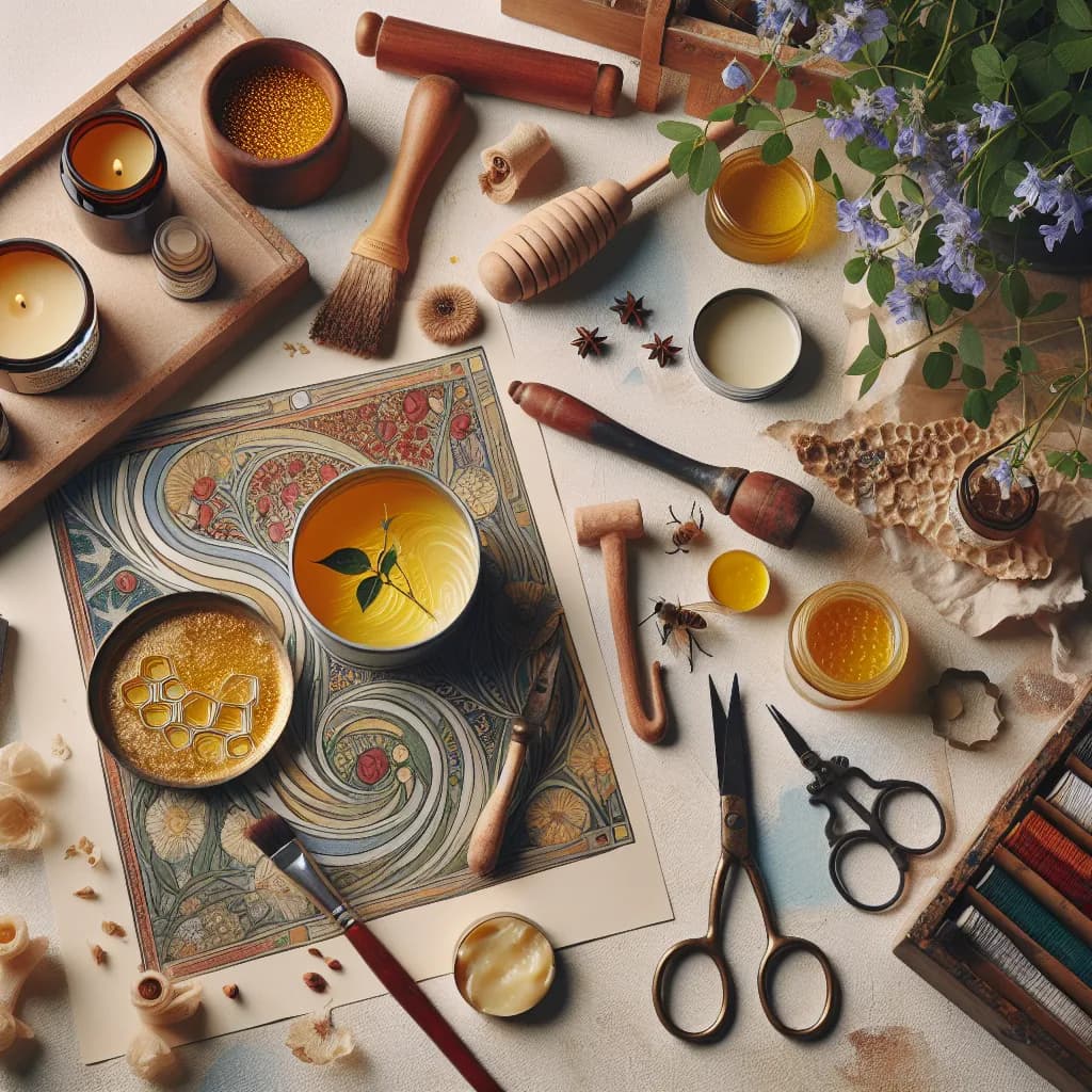 Guide to Crafting a Homemade Herbal Lip Balm with Beeswax