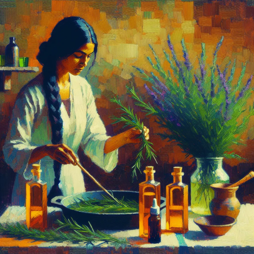Crafting a Homemade Rosemary Oil for Hair and Scalp Health