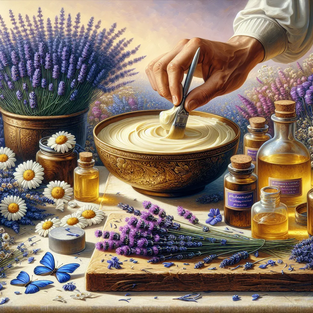Crafting Natural Chamomile and Lavender Body Butter: A Comprehensive Guide