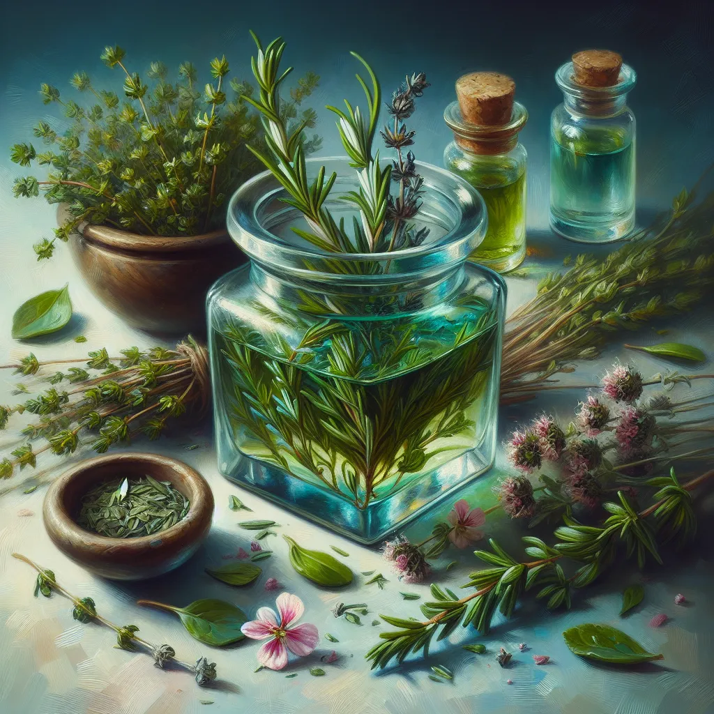 Creating a DIY Rosemary and Thyme Hair Tonic for Scalp Health