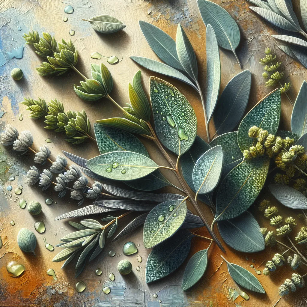 Creating a Natural Eucalyptus and Sage Chest Rub for Congestion