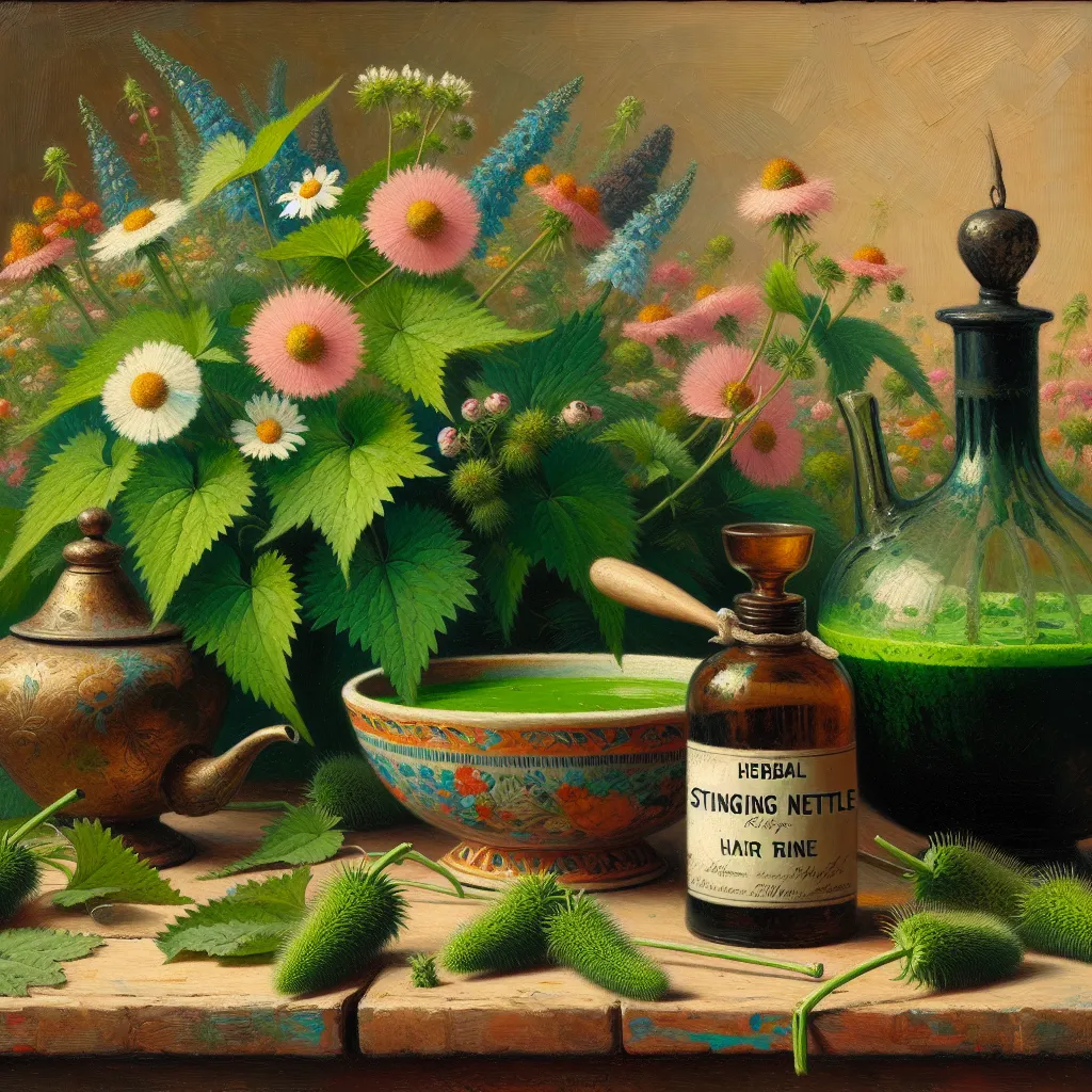 Guide to Crafting a Herbal Stinging Nettle Hair Rinse