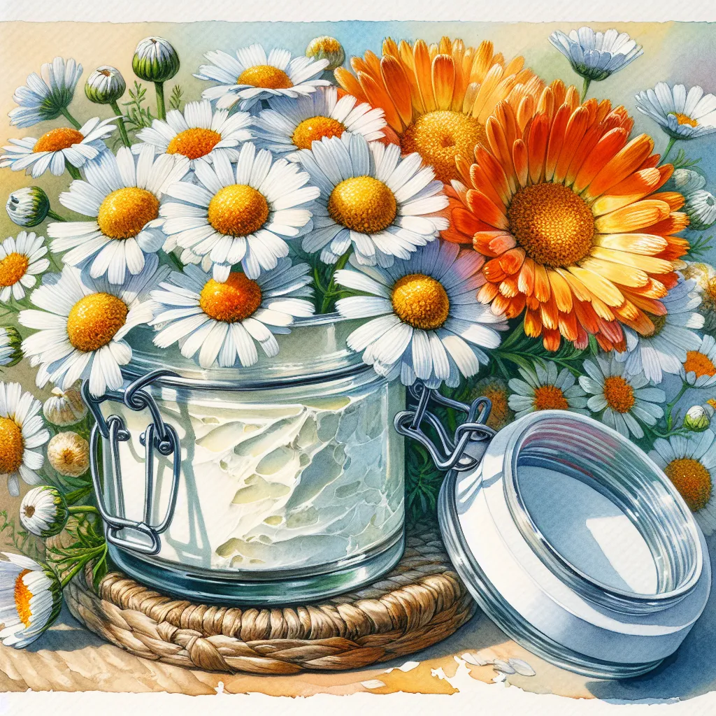 Guide to Crafting a Homemade Chamomile and Calendula Skin Balm