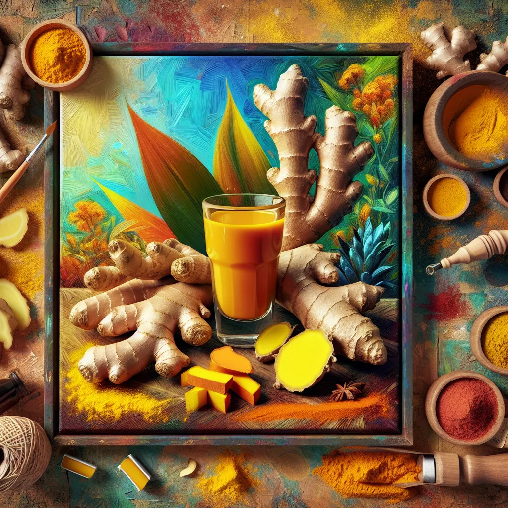 Guide to Crafting a Homemade Ginger and Turmeric Wellness Shot