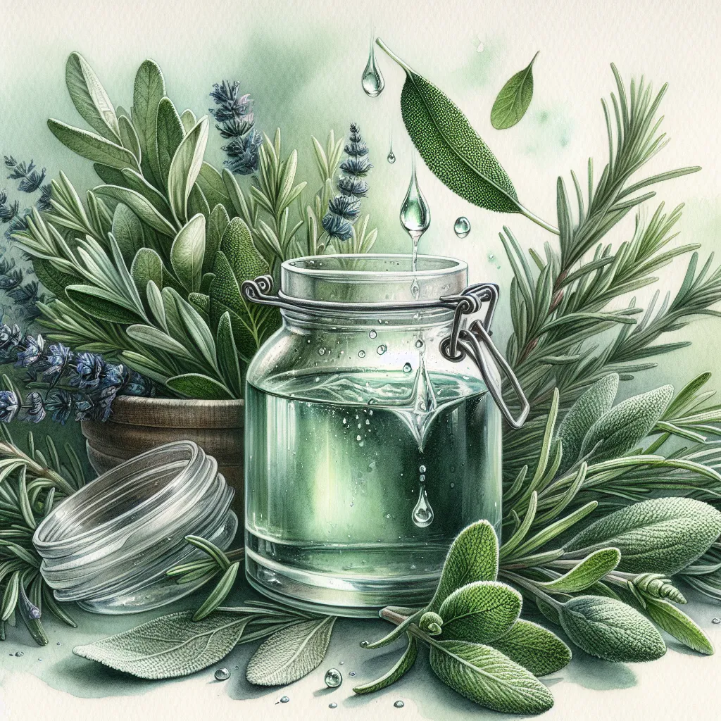 Guide to Creating a Natural Sage and Rosemary Hair Rinse
