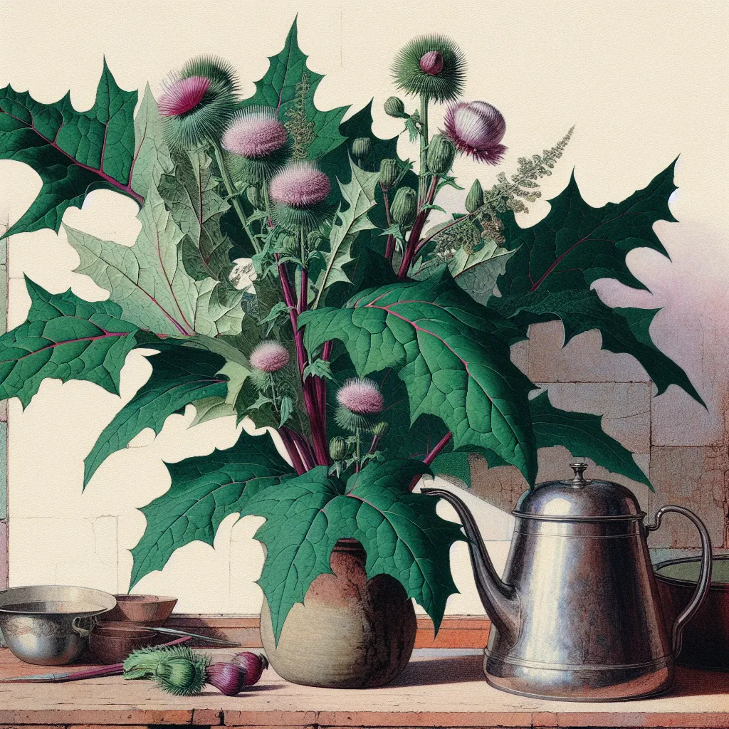 Harnessing the Power of Burdock Root for Detoxifying Herbal Tea