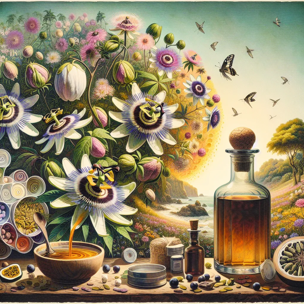 Harnessing the Power of Passionflower: Creating a Herbal Tincture for Anxiety