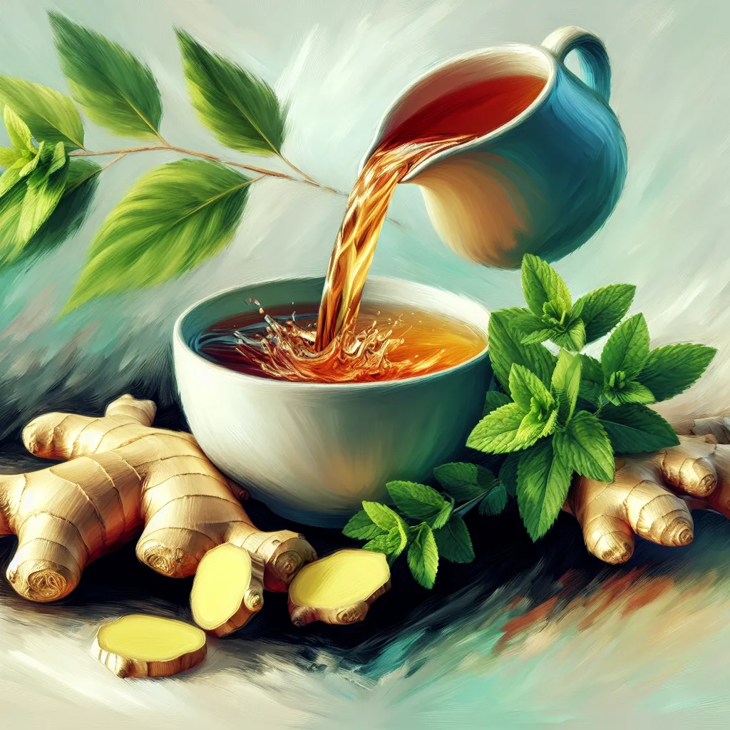 How to Craft a Natural Ginger Tea for Digestive Health