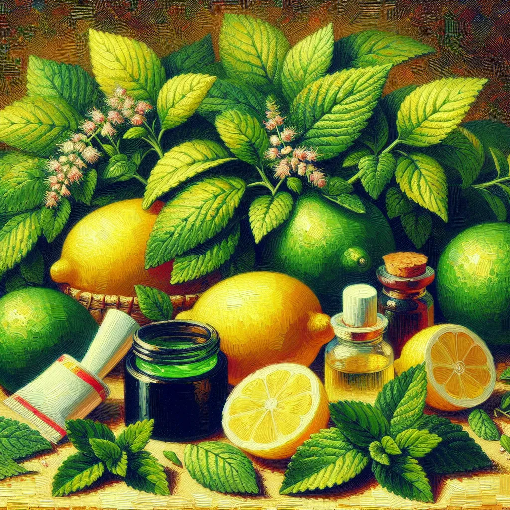 How to Prepare a Herbal Lemon Balm Lip Balm for Cold Sores
