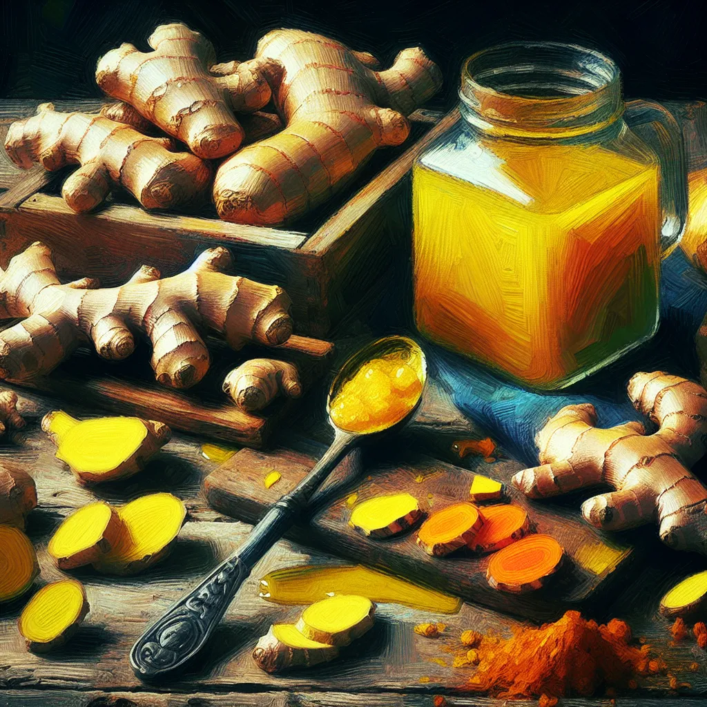 How to Prepare a Natural Ginger and Turmeric Immune-Boosting Tonic