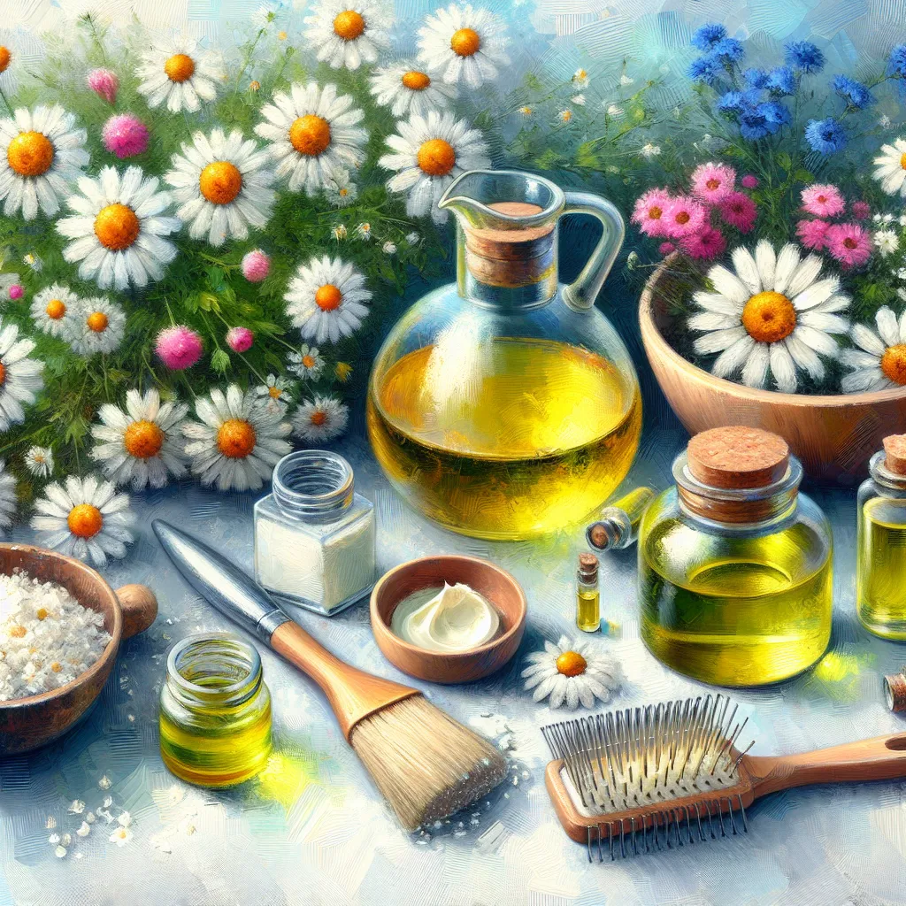 Making Chamomile Oil at Home for Skin Soothing