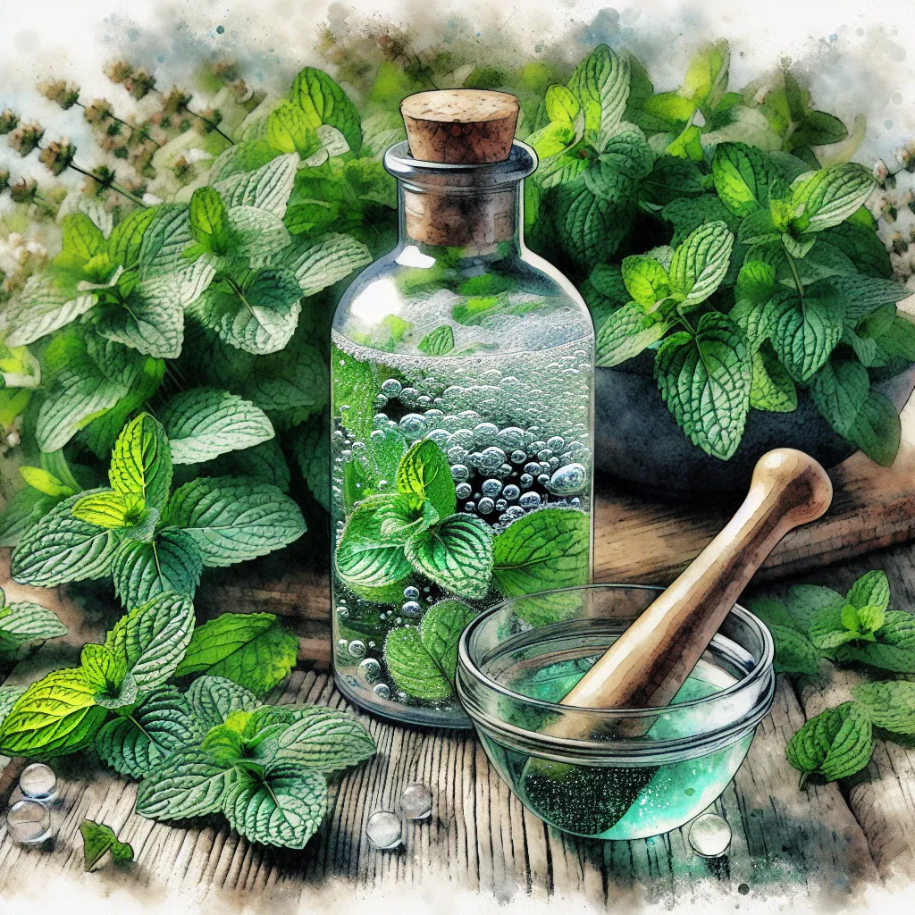 Using Peppermint Leaves to Create a Refreshing Herbal Mouthwash